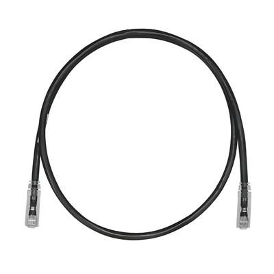 Cable de Parcheo TX6, UTP Cat6, 24 AWG, CM/LSZH, Color Negro, 15ft