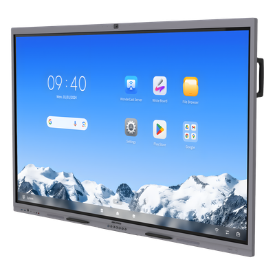 Pantalla Interactiva Touch de 65" Android 13 / Google Suite Preinstalado con Certificación EDLA / Cámara Web 8 MP / Reso