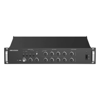 Amplificador de Red 480 W / Tareas en Tiempo Real y Programadas / Audio 2-Canales Mezcla Salida / Protección de Cortocir