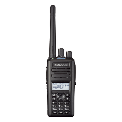 136-174 MHz, 260 Canales, Digital NXDN-DMR-Análogo, GPS, Bluetooth, IP67, 2 Pines, Incluye Batería-Antena-Cargador-Clip.