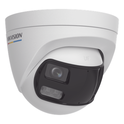 [ColorVu] Turret TURBOHD 3K (5 Megapixel) / Micrófono Integrado / Lente 2.8 mm / Imagen a Color 24/7 / 20 mts Luz Blanca