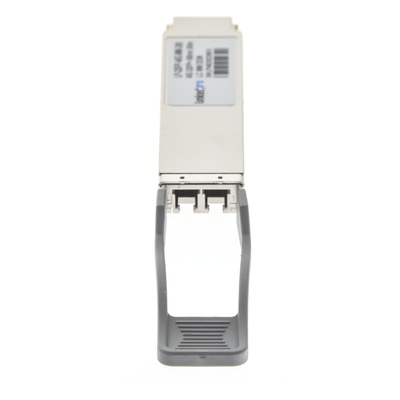 Transceptor QSFP+ (Mini-Gbic) / Multimodo / 40 Gbps de velocidad / Conectores LC Dúplex / Hasta 300 m de Distancia
