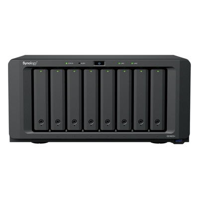 Servidor NAS de 8 Bahías (Expandible a 18 Bahías) / Hasta 324 TB / 8 GB RAM / Servicio Nube Gratis (P2P) / Administració