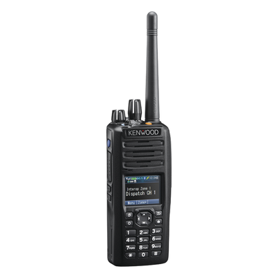380-470 MHz, DTMF, Digital NXDN-DMR-Analógico, 5 W, Bluetooth, GPS, MicroSD, 1024 Canales, Incluye Batería, cargador, an