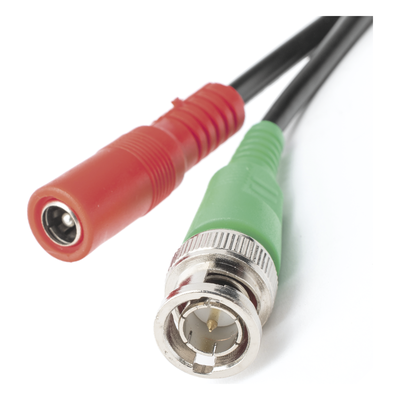 Cable coaxial ( BNC RG59 ) + Alimentación / SIAMÉS / 20 Metros / Aleación Cobre + Aluminio CCA / Para Cámaras 4K / Uso i