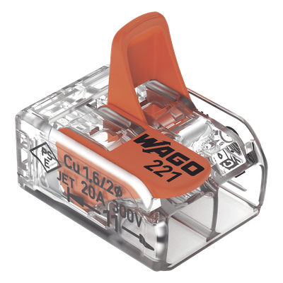 Conector Compacto para 1 Cable de Entrada 1 Cable de Salida / Cables Compatibles 28AWG-12AWG