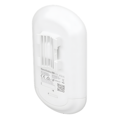 NanoStation airMAX Loco5AC CPE hasta 450 Mbps, 5 GHz (5150 - 5875 MHz), con antena integrada de 13 dBi, no incluye adapt