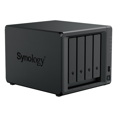 Servidor NAS de 4 Bahías (Expandible a 9 Bahías) / Hasta 162 TB / Servicio Nube Gratis (P2P) / Administración Remota y R