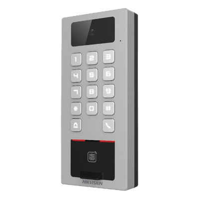 2 EN 1 / Lector Biometrico para Exterior Antivandálico IP65 & IK09 con función de Videoportero / Conexión WiFi / Huella,