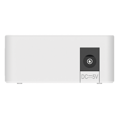 Switch no administrable sin PoE de 5 puertos 10/100/1000 Mbps