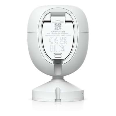 Cámara UniFi Protect G6 Instant con WiFi, 4K, Sensor de Imagen 8MP 1/1.8", Multi-TOPS AI, Audio Bidireccional, Visión No
