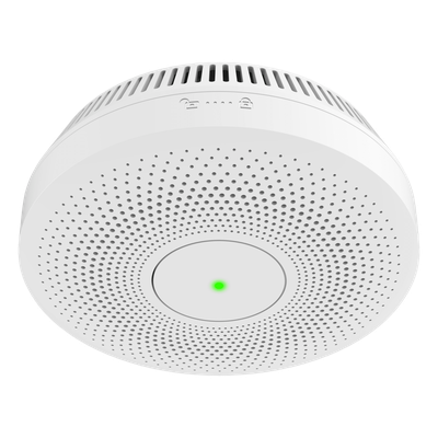 Detector de Humo Interlink / Doble Tecnología de Sensor de Luz / Alarma Auditiva 85dB / Batería de Litio 10 Años / Autov