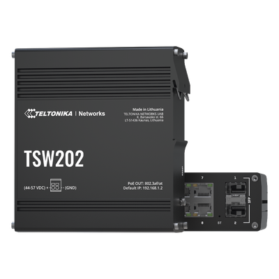 Switch Ethernet Gestionado PoE+, Características L2 y L3, 8 Puertos PoE+ con 2 Puertos SFP