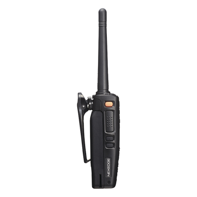 136-174 MHz, 512 Canales, Digital NXDN-DMR-Análogo, GPS, Bluetooth, IP67, 14 Pines, Incluye Batería-Antena-Cargador-Clip