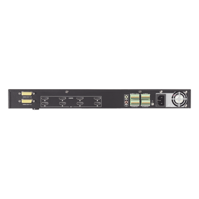 Decodificador de Vídeo de 8 Salidas HDMI 4K / Soporta hasta 128 canales de Vídeo Simultáneos / Videowall