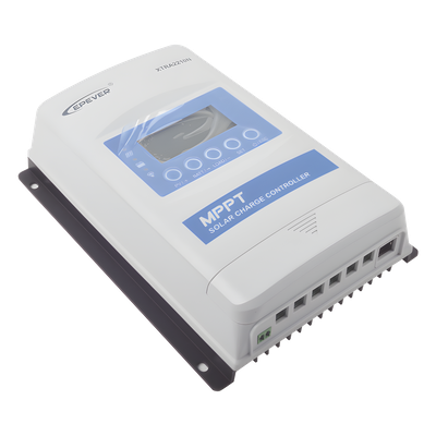 Controlador Solar MPPT 20A 12/24V / Máximo Voltaje de Circuito Abierto Voc 100Vcd / Configurable para Baterías de Litio