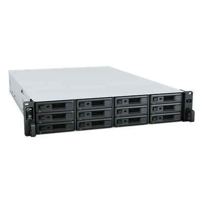 Servidor NAS para rack de 12 bahías / Expandible hasta 180 bahías / Hasta 1,536 TB