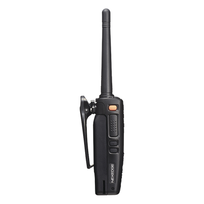 400-520 MHz, 64 Canales, Digital NXDN-DMR-Análogo, GPS, Bluetooth, IP67, 2 Pines, Intr. Seg, Inc. Batería-Antena-Cargado