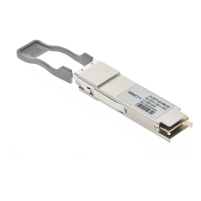 Transceptor QSFP+ (Mini-Gbic) / Multimodo / 40 Gbps de velocidad / Conectores LC Dúplex / Hasta 300 m de Distancia