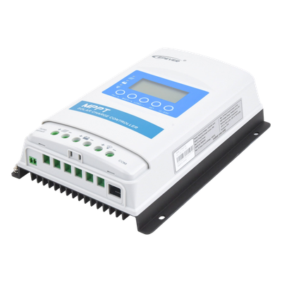 Controlador Solar MPPT 30A 12/24V, Máximo Voltaje de Circuito Abierto Voc 100Vcd, Configurable para Baterías de Litio