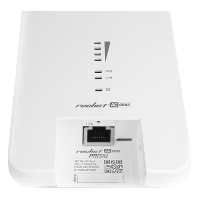 Radio Estación Base airMAX AC GEN2 hasta 500 Mbps, 5 GHz (5150 - 5875 MHz)