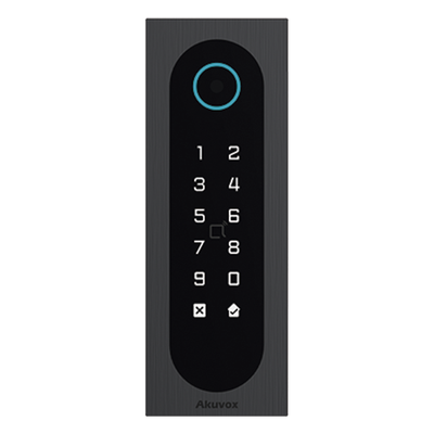 Terminal de Control de Acceso de 1 Puerta / Acceso por códigos QR, Tarjetas, PIN y APP / Administración en la nube desde