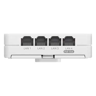 Punto de Acceso Mesh Wi-Fi 7 para interior en pared, hasta 512 usuarios ideal para Hotelería u Oficina.