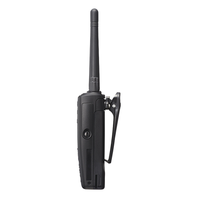 400-520 MHz, 260 Canales, Digital NXDN-DMR-Análogo, GPS, Bluetooth, IP67, 2 Pines, Intr. Seg, Inc. Batería-Antena-Cargad