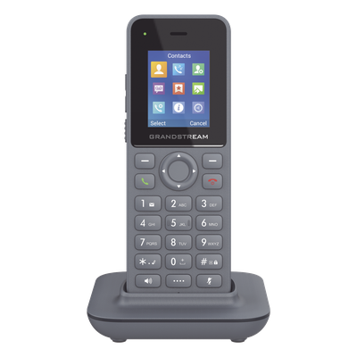 Teléfono Inalámbrico DECT HD, Hasta 20 cuentas SIP por sistema, Conferencia de audio de 3 vías, Audio HD