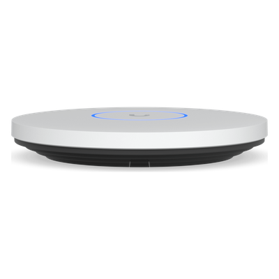 Punto de Acceso UniFi WiFi 7 Tri-banda 2.4/5/6 GHz / MU-MIMO 2x2 en cada banda / 1 puerto RJ45 10 GbE/ hasta 300 disposi