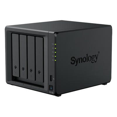Servidor NAS de 4 Bahías (Expandible a 9 Bahías) / Hasta 162 TB / Servicio Nube Gratis (P2P) / Administración Remota y R