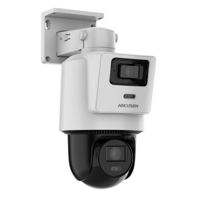[TandemVu] Domo PT IP 4 MP + 4MP / IP66 / WDR / PoE / MicroSD / Micrófono y Altavoz
