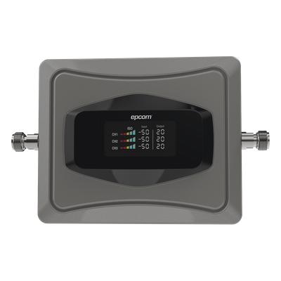 Kit Amplificador de Señal Celular TRIPLE banda de frecuencia / Mejora las llamadas convencionales y VoLTE / Soporta los 