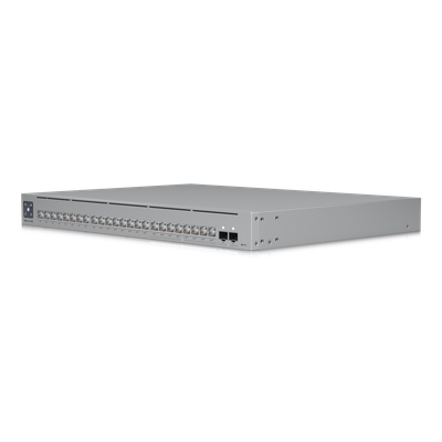 UniFi Switch USW-Pro-24-POE Gen2, con funciones capa 3, de 24 puertos PoE 802.3at/bt + 2 puertos 1/10G SFP+, 400W, panta