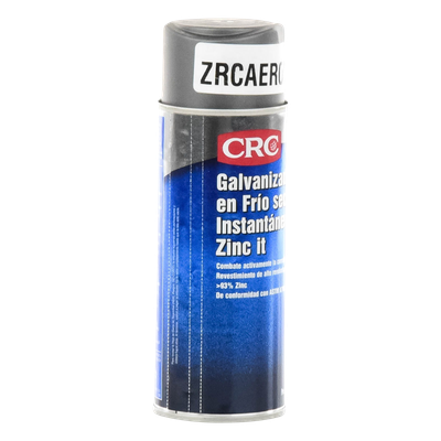 Compuesto Zinc en Aerosol para Retoque de Piezas Galvanizadas por Inmersión en Caliente (12 oz.).