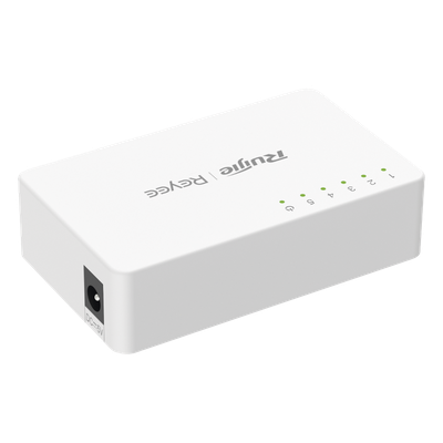 Switch No Administrable Sin PoE De 5 Puertos 10/100 Mbps.