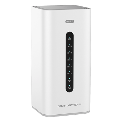 Router con Wi-Fi: integra router VPN + firewall NGFW + IP PBX + controlador de red + punto de acceso Wi-Fi 6 en un solo 