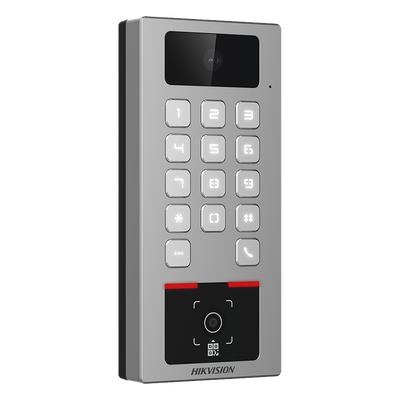 Lector Biometrico con Teclado para Exterior Antivandálico IP65 & IK09 con función de Videoportero Multiapartamento / Hue