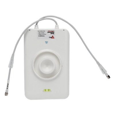 Antena sectorial para WiFi de 90°/ 2.4 y 5 GHz / Ganancia 15 dBi / Conectores RPSMA / Incluye montaje / Ideal para acces