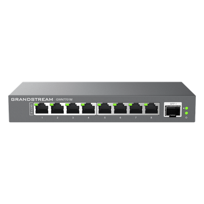 Switch Gigabit No Administrable / 5 puertos 10/100/1000 Mbps