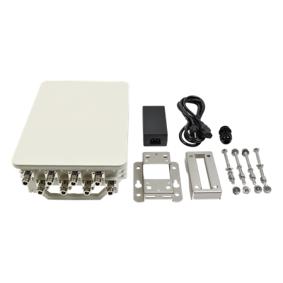 Estación Base Super Cobertura WiFi Flexible Hasta 1 km, MIMO 8x8, IP67, 1167 Mbps, Doble Banda