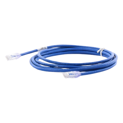 Cable de parcheo UTP Categoría 6, con plug modular en cada extremo - 3 m. - Azul