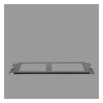 Placa de 1 Fila para DVC / Color Negro