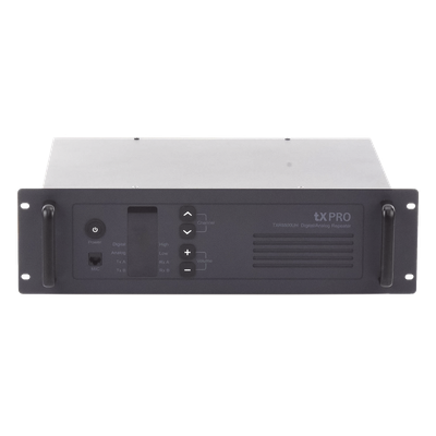 Repetidor UHF de 50W, 450-490 MHz, protocolo DMR. 2 llamadas en el mismo repetidor