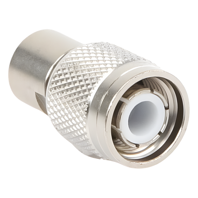 Conector TNC Macho Rosca Izquierda para cables RG-58/U, RG-142/U.