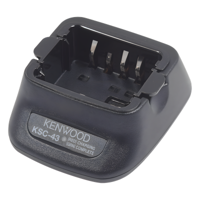 Cargador rápido de escritorio para baterías KNB-29N/ KNB-45L/ KNB-63L/ KNB-65L.