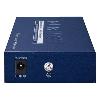 Convertidor de medios PoE++ 100/1000BASE-X SFP a 10/100/1000BASE-T 802.3bt (95 vatios)