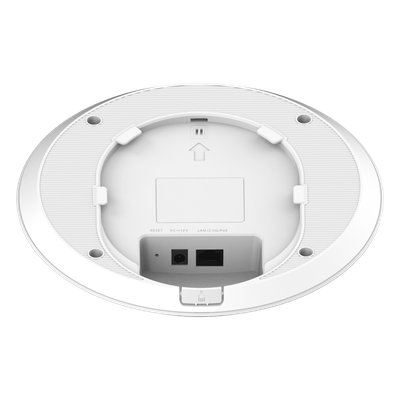 Punto de acceso Wi-Fi 7 para interior en techo hasta 3.57 Gbps doble banda 802.11be MU-MIMO 2x2