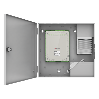 Controlador de Acceso 4 Puerta Administrable en la Nube con HikConnect Teams / Interfaz Web / 8 RS-485 4 WIEGAND / 100,0