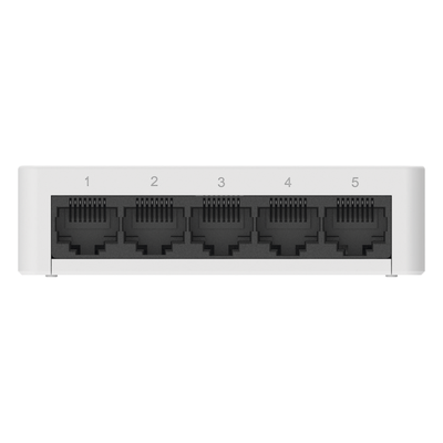 Switch no administrable sin PoE de 5 puertos 10/100/1000 Mbps